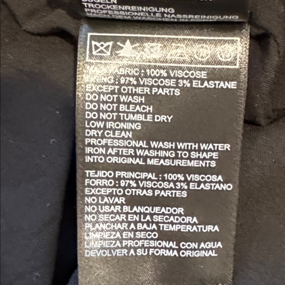 NWT BA&SH Bianca Midi Dress Polka Dot Black White Medium - Picture 15 of 16